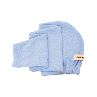 王紫璇同款COZYCROWN时尚波浪纹Wave干发帽加厚超强吸水速干头巾