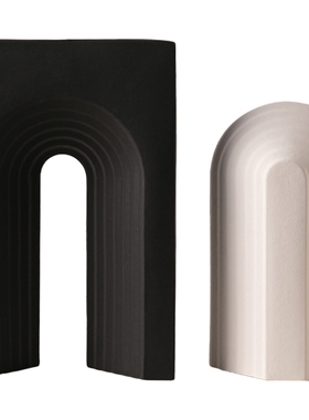 忠歌现代简约风艺术拱门摆件