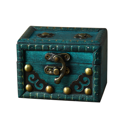 复古迷你桌面储物收纳盒