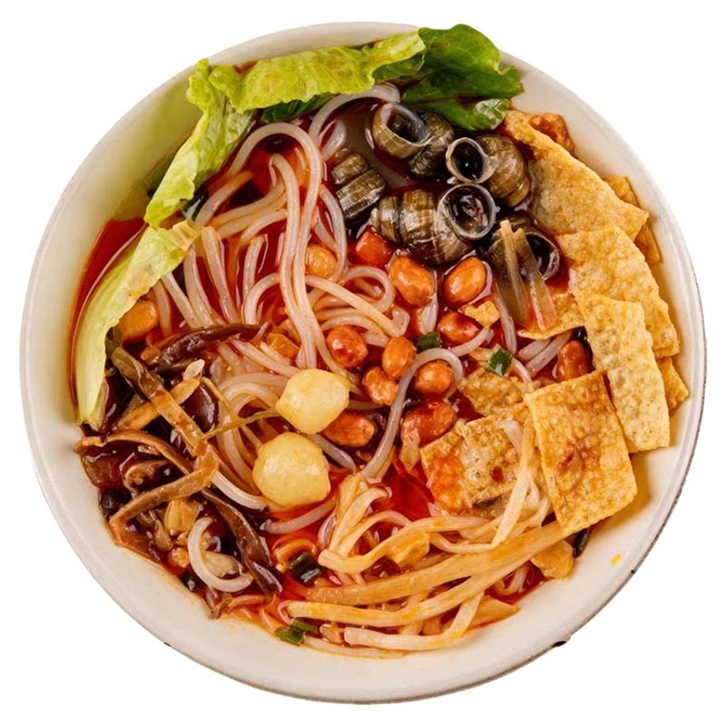 广西特产正宗经典美食柳州螺蛳粉专用干米粉袋装中辣360g5袋包邮