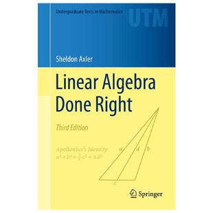 预订 Linear Algebra Done Right