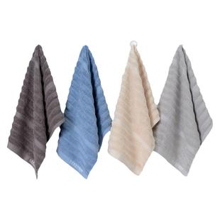 洁丽雅5A抑菌新疆棉毛巾纯棉加厚波浪家用洗脸面巾擦脸巾吸水2025