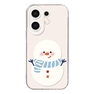 适用vivos50手机壳女款s30pro保护套vivo s16e全包18防摔s15/s12高级s18硅胶软s17外壳雪人19可爱支架新款s20