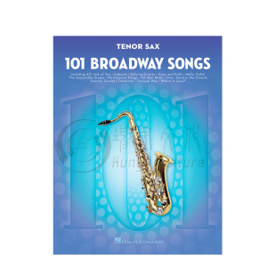 百老汇歌曲 101首高音萨克斯独奏 海伦德原版乐谱书 101 Broadway Songs for Tenor Saxophone HL00154202