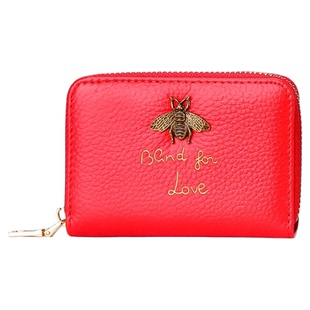 正品防盗刷卡包女小蜜蜂拉链风琴卡包女式零钱包女卡套卡夹证件包