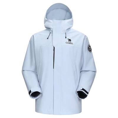 骆驼冲锋衣三合一男款2025冬新款鹅绒服羽绒外套户外防水登山服女