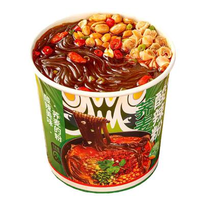 荞麦酸辣粉桶装0脂粉丝轻食代餐