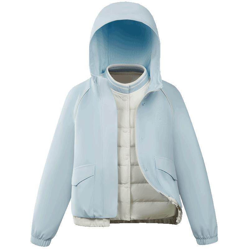 斐乐儿童鹅绒羽绒服两件套