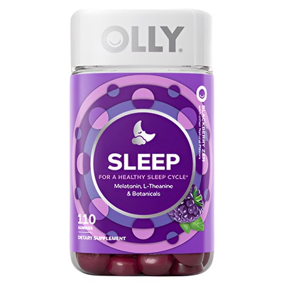 褪黑素安瓶美国进口Olly睡眠片