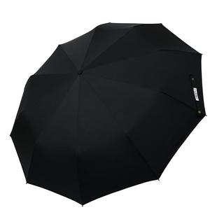 Greenstone潮牌复古木柄全自动伞十骨商务高端自开收抗风伞男雨伞