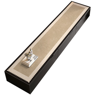 中古风电视柜桌垫免洗防水防油餐边柜垫鞋柜垫玄关垫台面保护垫子