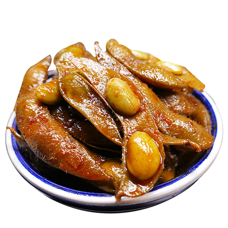 章鸭子即食毛豆小吃零食