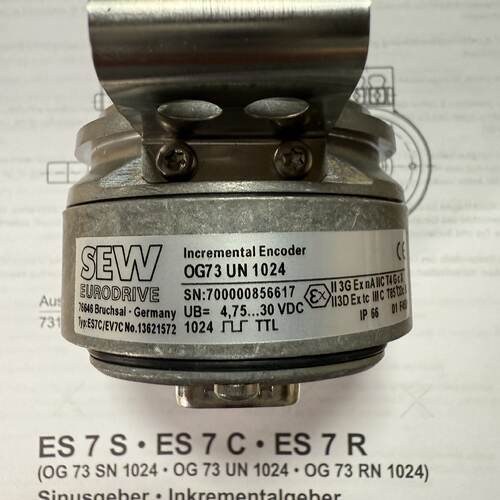 议价德国进口SEW编码器OG73UN1024原装正品型号ES7C现货供应