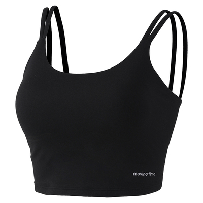 蝴蝶美背运动内衣女一体式固定杯