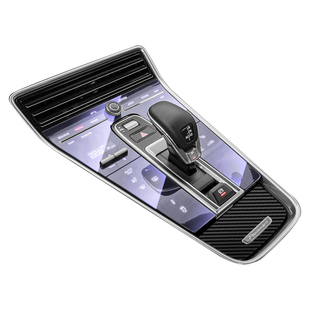 17-23款保时捷帕拉梅拉内饰膜改装贴纸中控挡位装饰碳纤维贴膜