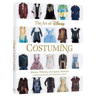 迪士尼服装 典藏版 英文原版 Art of Disney Costuming The英文版 全英文版 Staff of the Walt Disney Archives 进口原版英语书籍