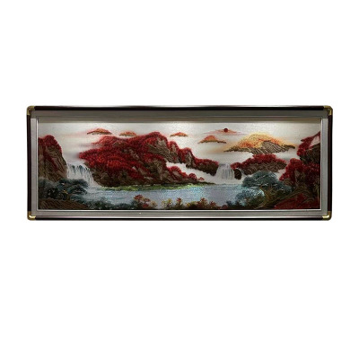 鸿运当头刺绣苏绣新中式