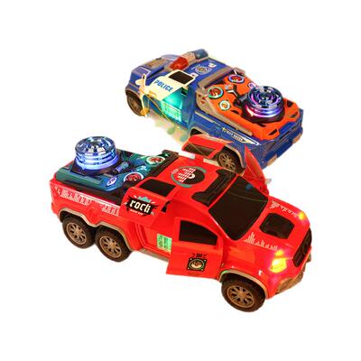 变形开门警车炫酷电音车