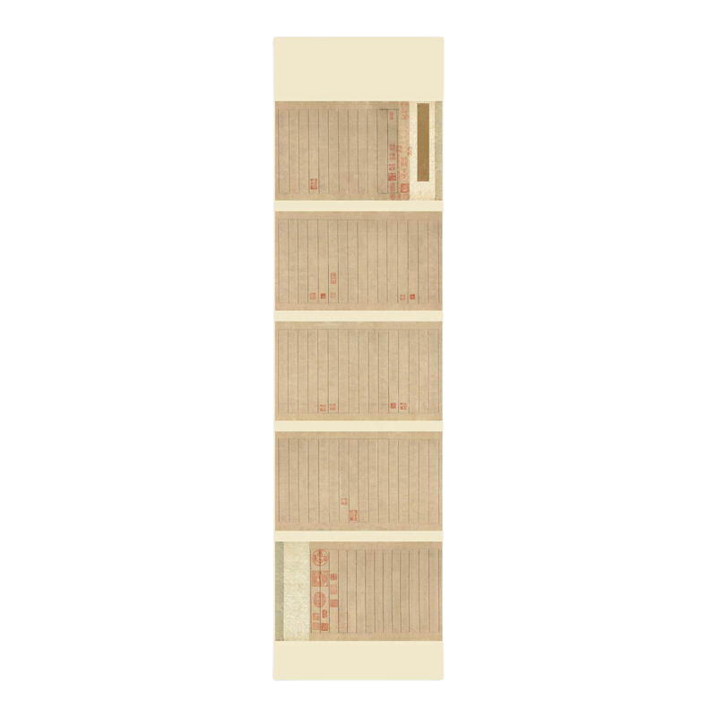 米芾蜀素帖作品纸创作纸字贴宣纸参赛投展专用半生熟书法用纸练字