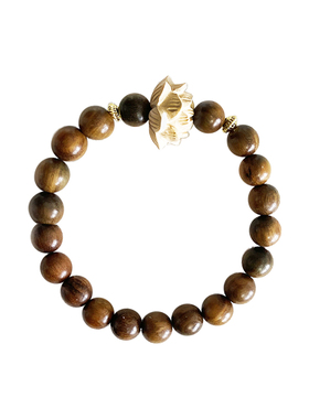 HiYOUNG通用檀木莲花手链