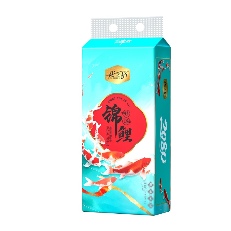 花之护大包悬挂式抽纸家用整箱
