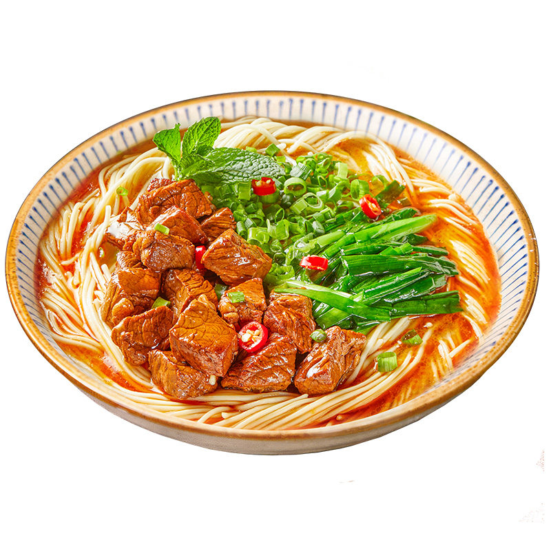 淮记本食牛肉拉面半干鲜面骨汤