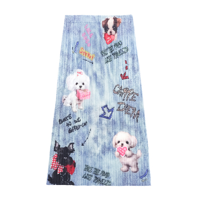 LALABOBO小狗满印半裙