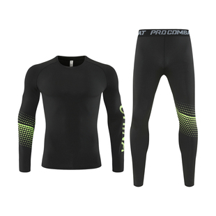 儿童紧身衣篮球服男童女童训练服套装秋冬打底衣速干衣比赛健身服