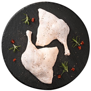 六和新鲜鸭腿520g/袋生鲜鸭腿冷冻新鲜鸭货生鸭腿瘦肉型大鸭腿