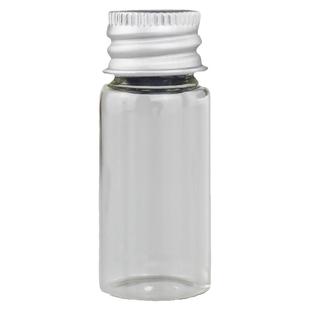 迷你铝盖透明玻璃瓶容器装饰器皿小号储物罐子密封小瓶子样品空瓶