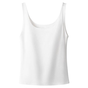 古今内衣女二合一打底衣隐形防凸胸垫无钢圈轻薄背心文胸乳罩侧收