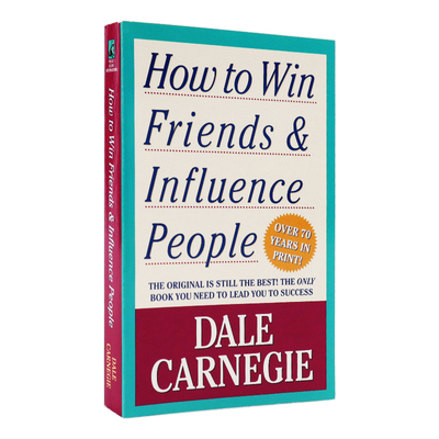 人性的弱点 卡耐基 英文原版 How to Win Friends and Influence People 英文版励志小说 人际关系 沟通技巧进口畅销书正版