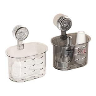 一次性废弃洗脸巾吸盘收纳盒壁挂置物架卫生间擦脸巾面巾纸放置盒