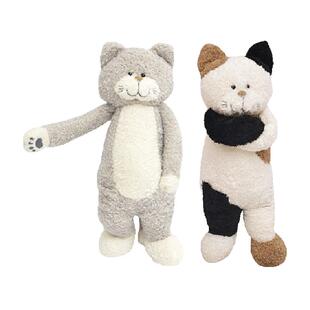 LIVHEART茶米猫玩偶毛绒可爱猫咪抱枕三花喵娃娃安抚玩具新年礼物