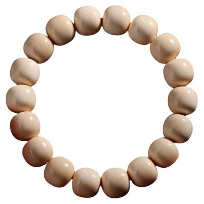 潮世代男女猛犸象牙原色冰料手串