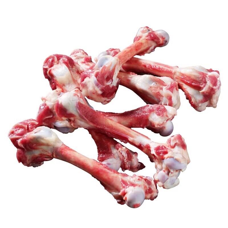 新鲜少肉羊棒骨羊腿骨冷冻羊光骨生羊腿