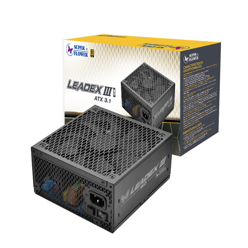 振华1000W电源LEADEX BD1000W电脑台式机主机机箱金牌全模组