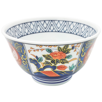 日本Bloom锦彩古伊万里陶瓷餐碗