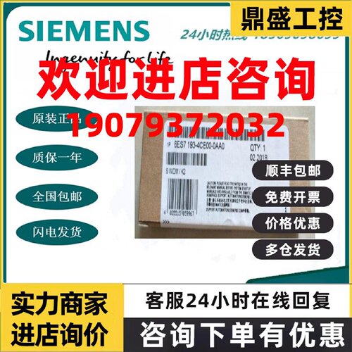 议价6ES7193-4CE00-0AA0西门子DP终端模块6ES71934CE000AA0原装正
