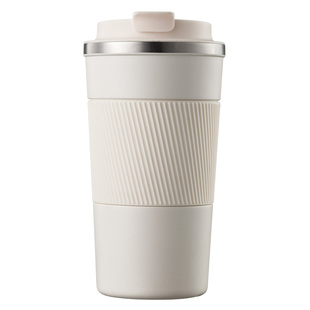 Vanow咖啡杯外带陶瓷内胆大容量女随行水杯子便携学生简约保温杯