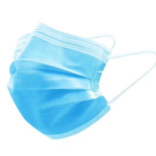 百佳爱餐饮蓝色口罩单独一次性独立包装正品成人新款专用粉尘