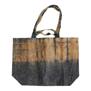 【购物袋】多彩植物染手工扎染环保水洗牛皮纸系列原创设计手提袋