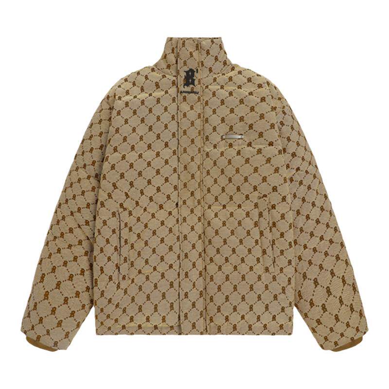 BJHG复古老钱风棉服加厚外套