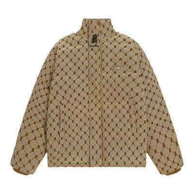 BJHG复古老钱风棉服加厚外套