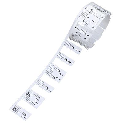 钢琴琴键贴纸五线谱音符贴免安装