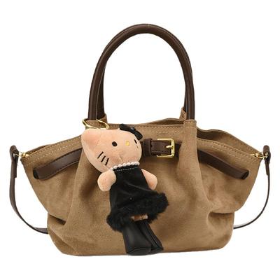 2025年新款韩国复古磨砂托特包