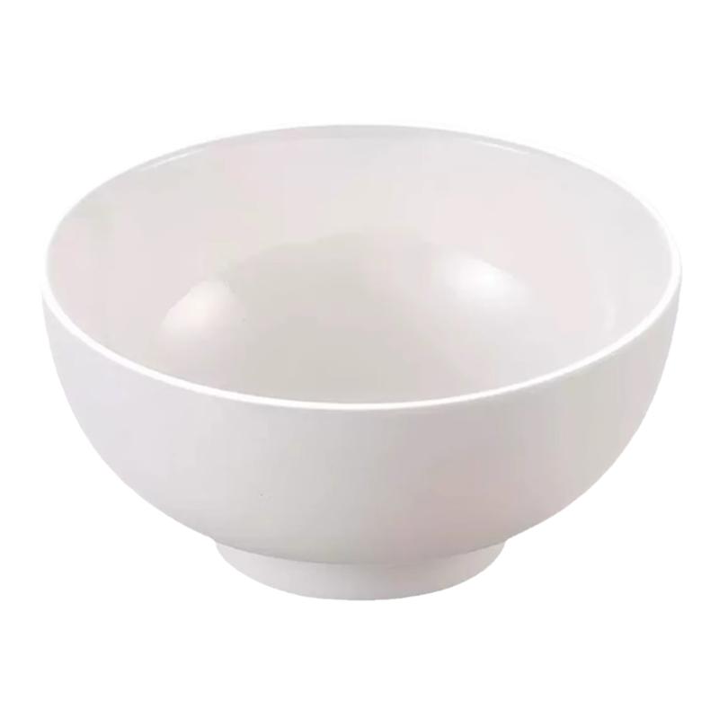 A5白色密胺碗小碗商用飯碗飯店專用塑料碗湯碗粥碗火鍋調(diào)料碗餐具