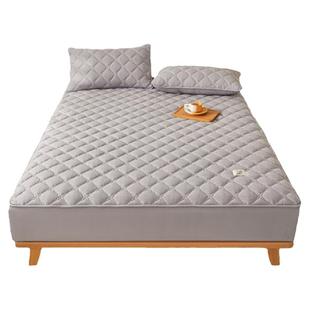 大豆夹棉床笠三件套加厚防滑席梦思床垫保护罩单件床套罩四季通用