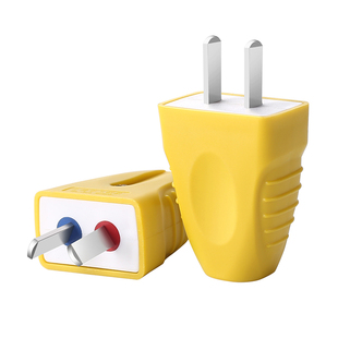 大功率纯铜插头二脚10a16a工程家用抗摔电源插头转动固定二插三插