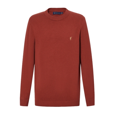 秋冬款男式新年针织衫圆领毛衣